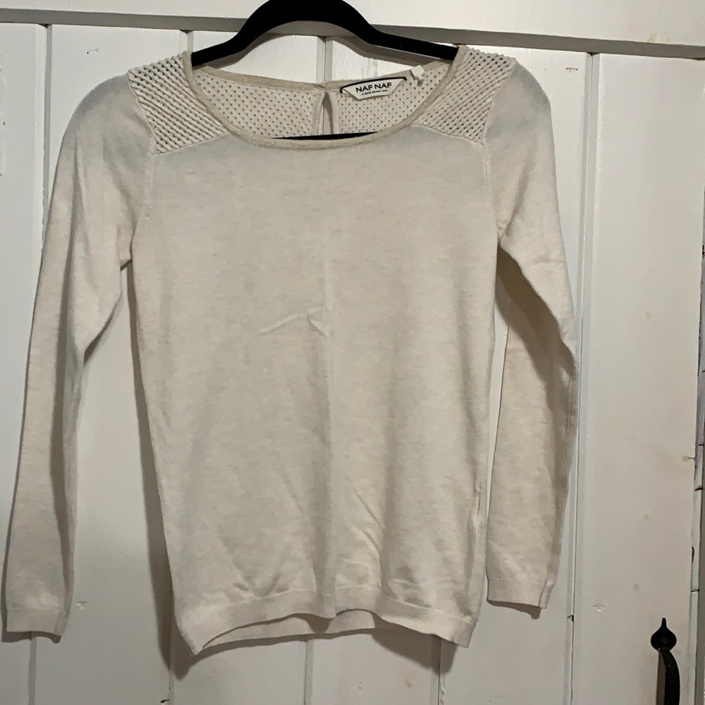 Naf naf créeme shirt